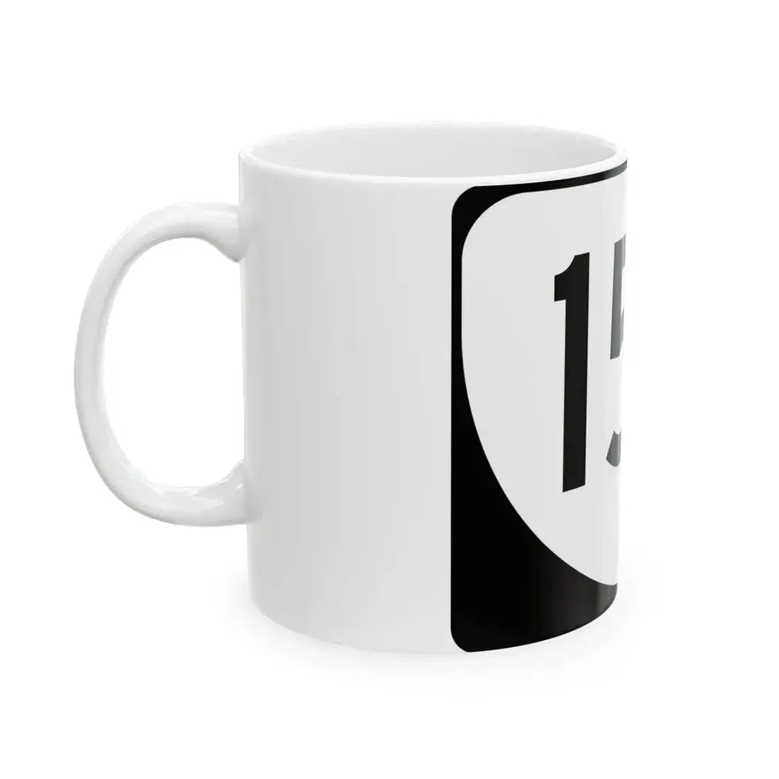Virginia 159 (Virginia) (Road Sign) White Coffee Mug - Go Mug Yourself
