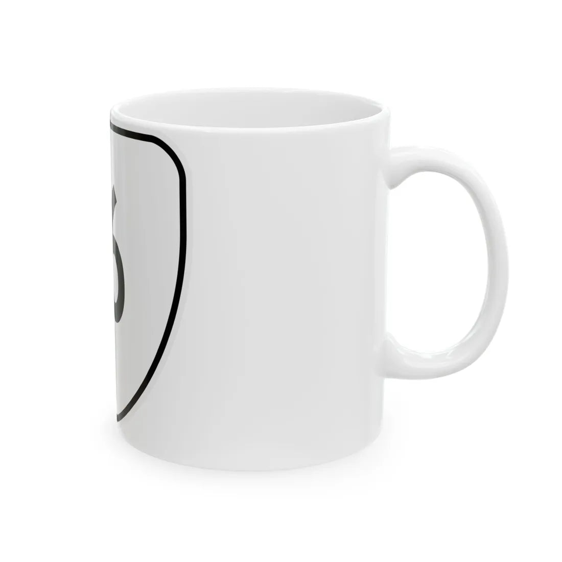 Virginia 16 1956 (Virginia) (Road Sign) White Coffee Mug - Go Mug Yourself