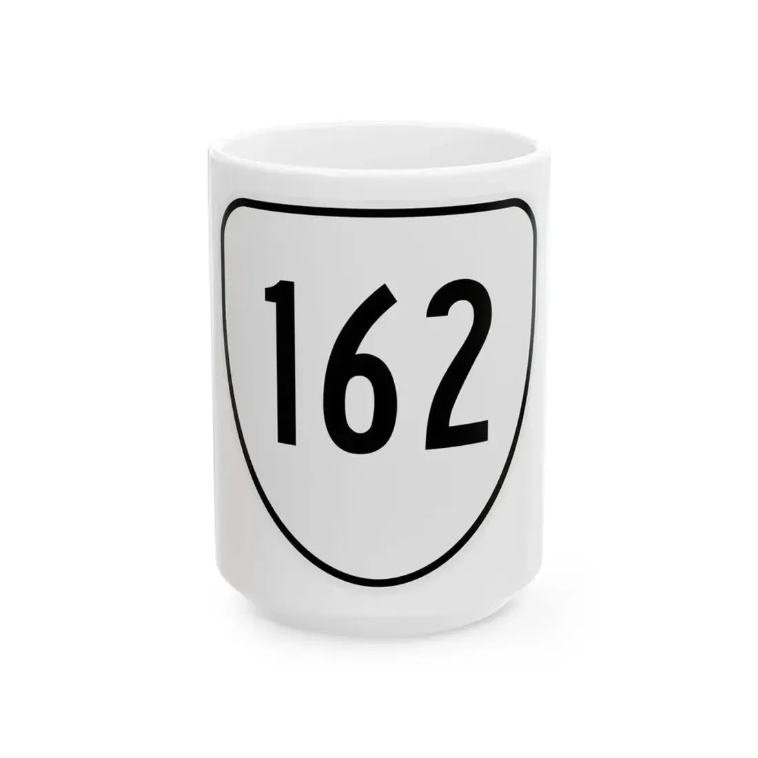 Virginia 162 1956 (Virginia) (Road Sign) White Coffee Mug 15oz - Go Mug Yourself