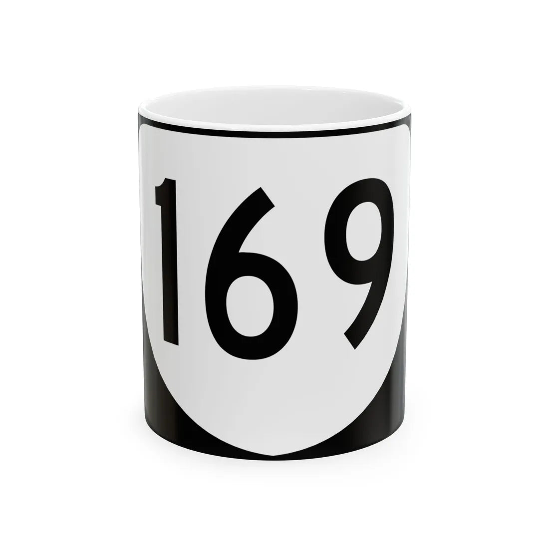Virginia 169 (Virginia) (Road Sign) White Coffee Mug 11oz - Go Mug Yourself