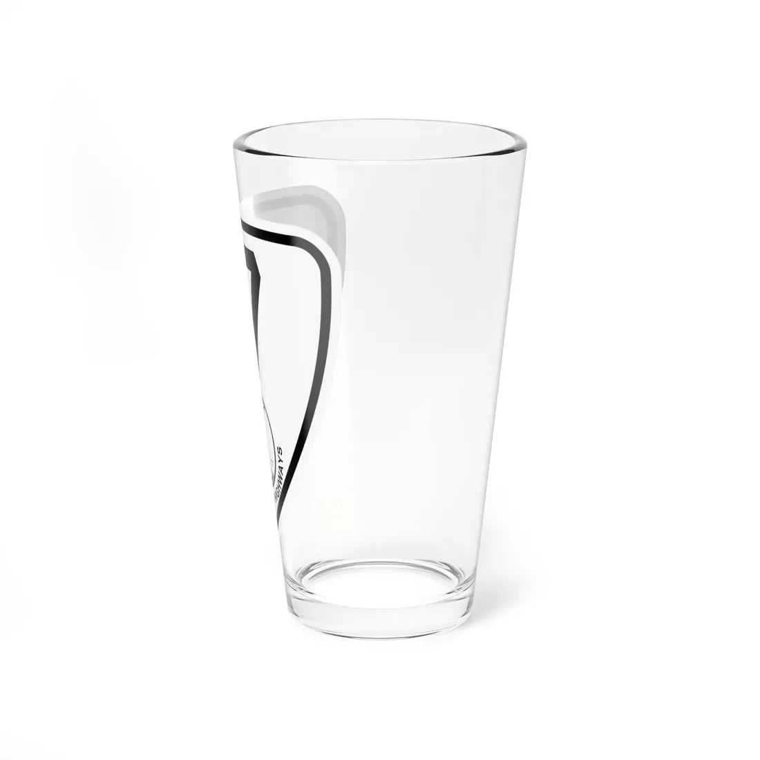 Virginia 17 1924 (Virginia) (Road Sign) Pint Glass 16oz - Go Mug Yourself