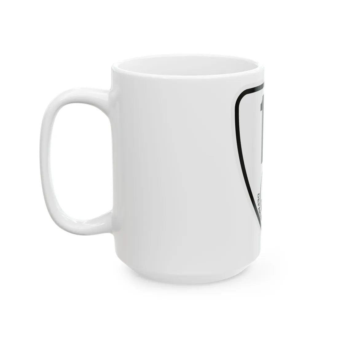 Virginia 17 1924 (Virginia) (Road Sign) White Coffee Mug - Go Mug Yourself