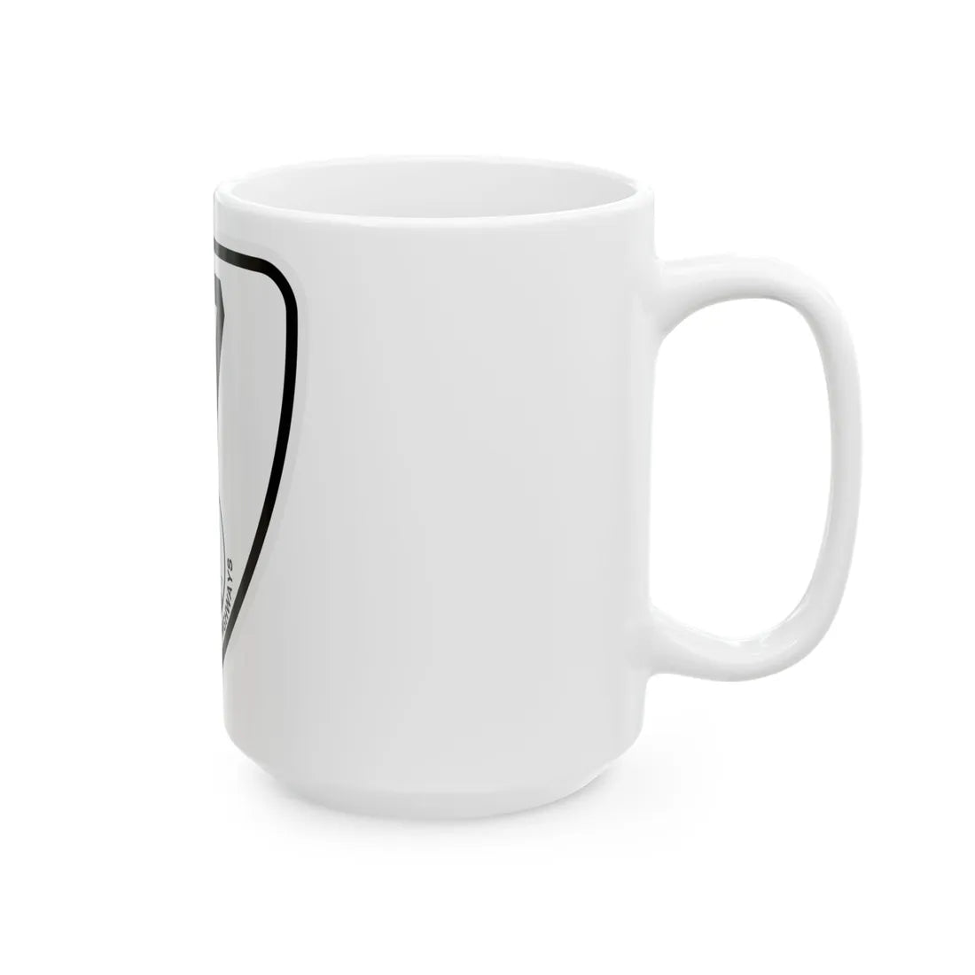 Virginia 17 1924 (Virginia) (Road Sign) White Coffee Mug - Go Mug Yourself