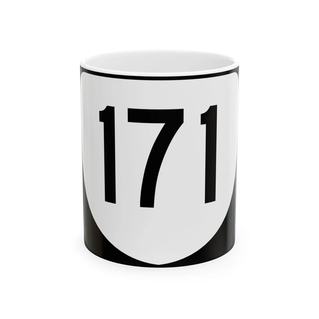 Virginia 171 (Virginia) (Road Sign) White Coffee Mug 11oz - Go Mug Yourself