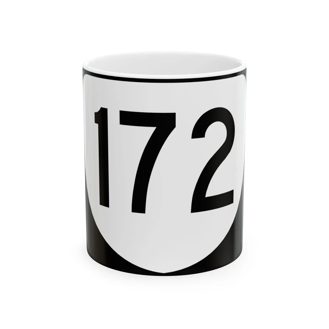 Virginia 172 (Virginia) (Road Sign) White Coffee Mug 11oz - Go Mug Yourself