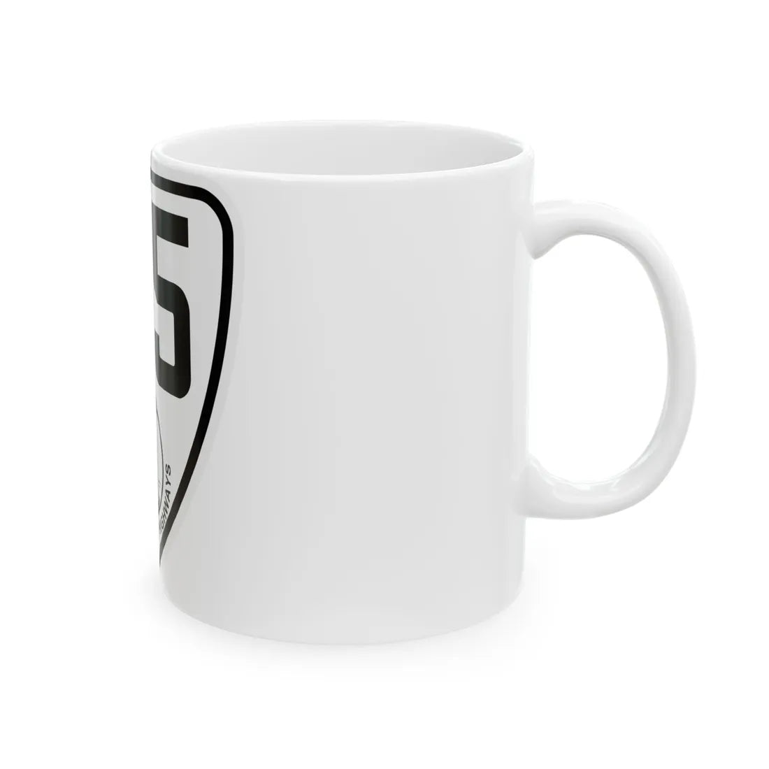 Virginia 175 1924 (Virginia) (Road Sign) White Coffee Mug - Go Mug Yourself