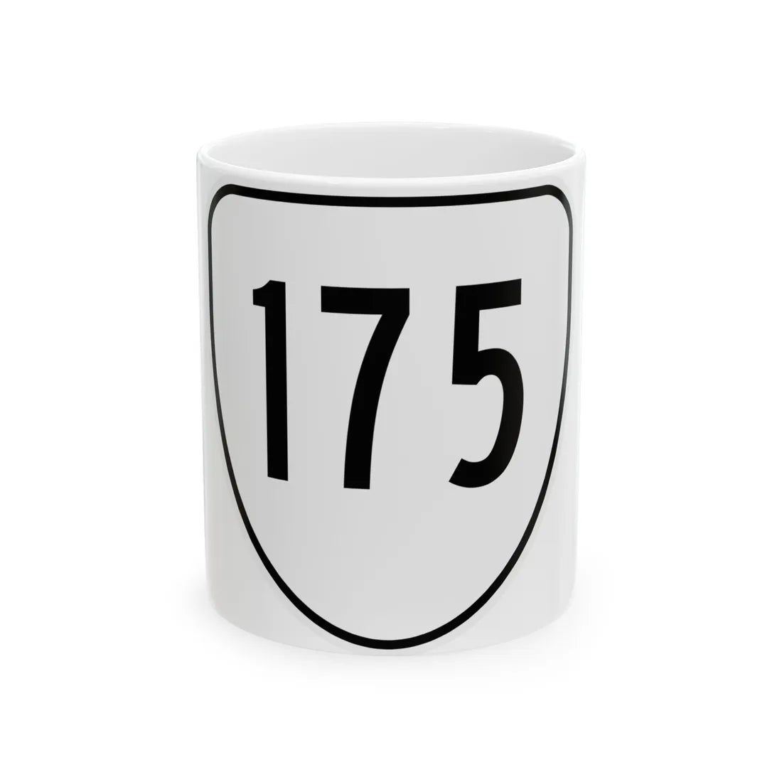 Virginia 175 1956 (Virginia) (Road Sign) White Coffee Mug 11oz - Go Mug Yourself