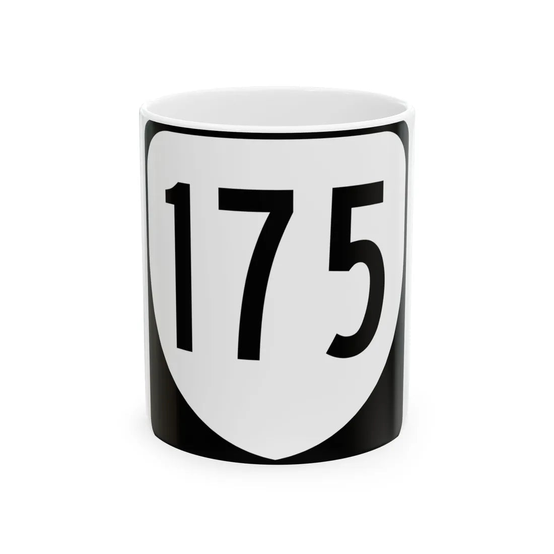 Virginia 175 1980 (Virginia) (Road Sign) White Coffee Mug 11oz - Go Mug Yourself