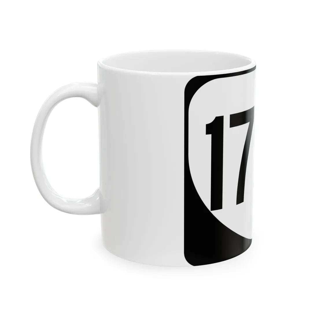 Virginia 175Y (Virginia) (Road Sign) White Coffee Mug - Go Mug Yourself