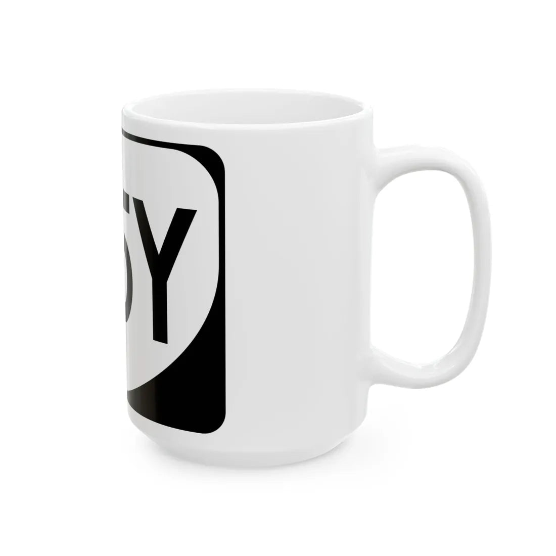 Virginia 175Y (Virginia) (Road Sign) White Coffee Mug - Go Mug Yourself