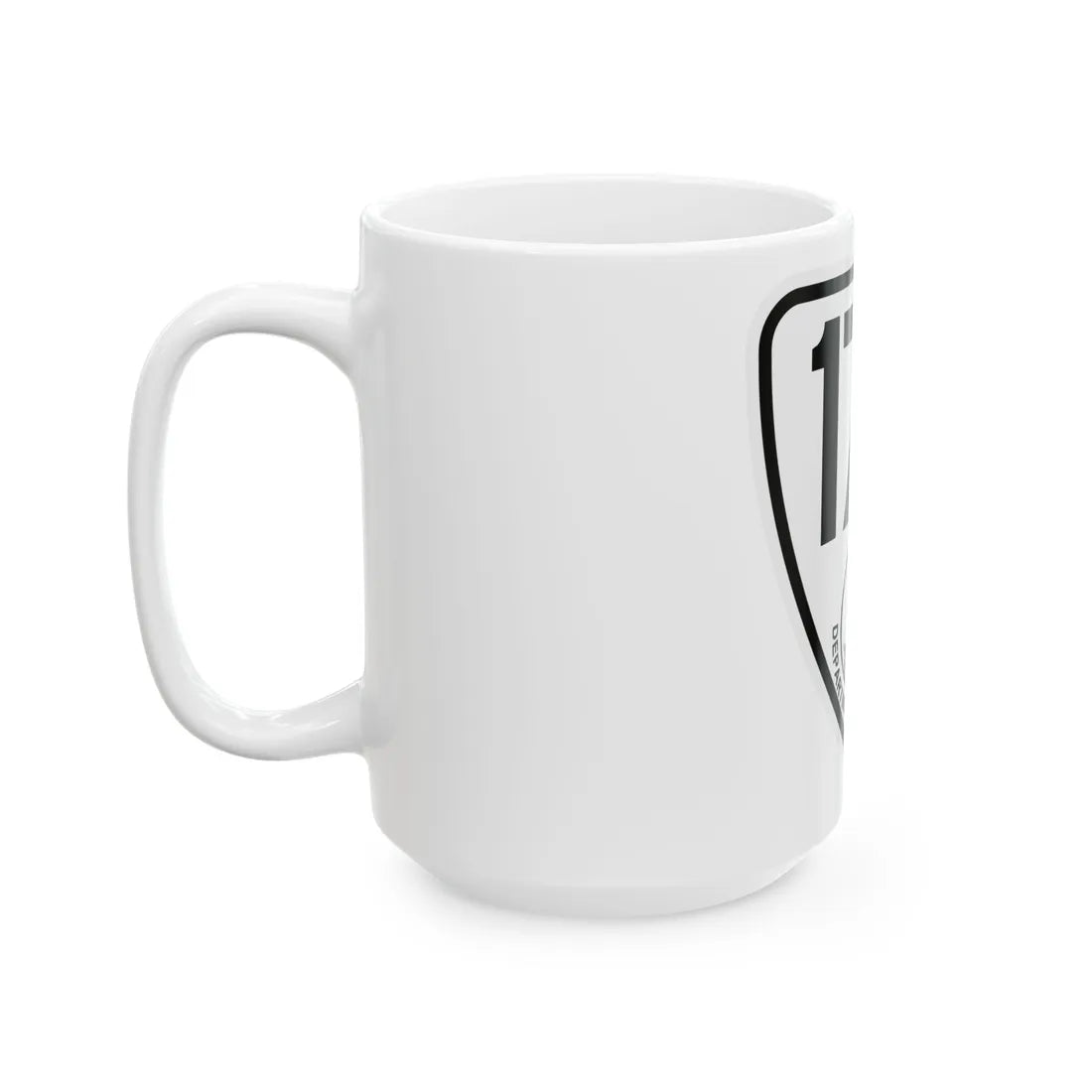 Virginia 177 1924 (Virginia) (Road Sign) White Coffee Mug - Go Mug Yourself