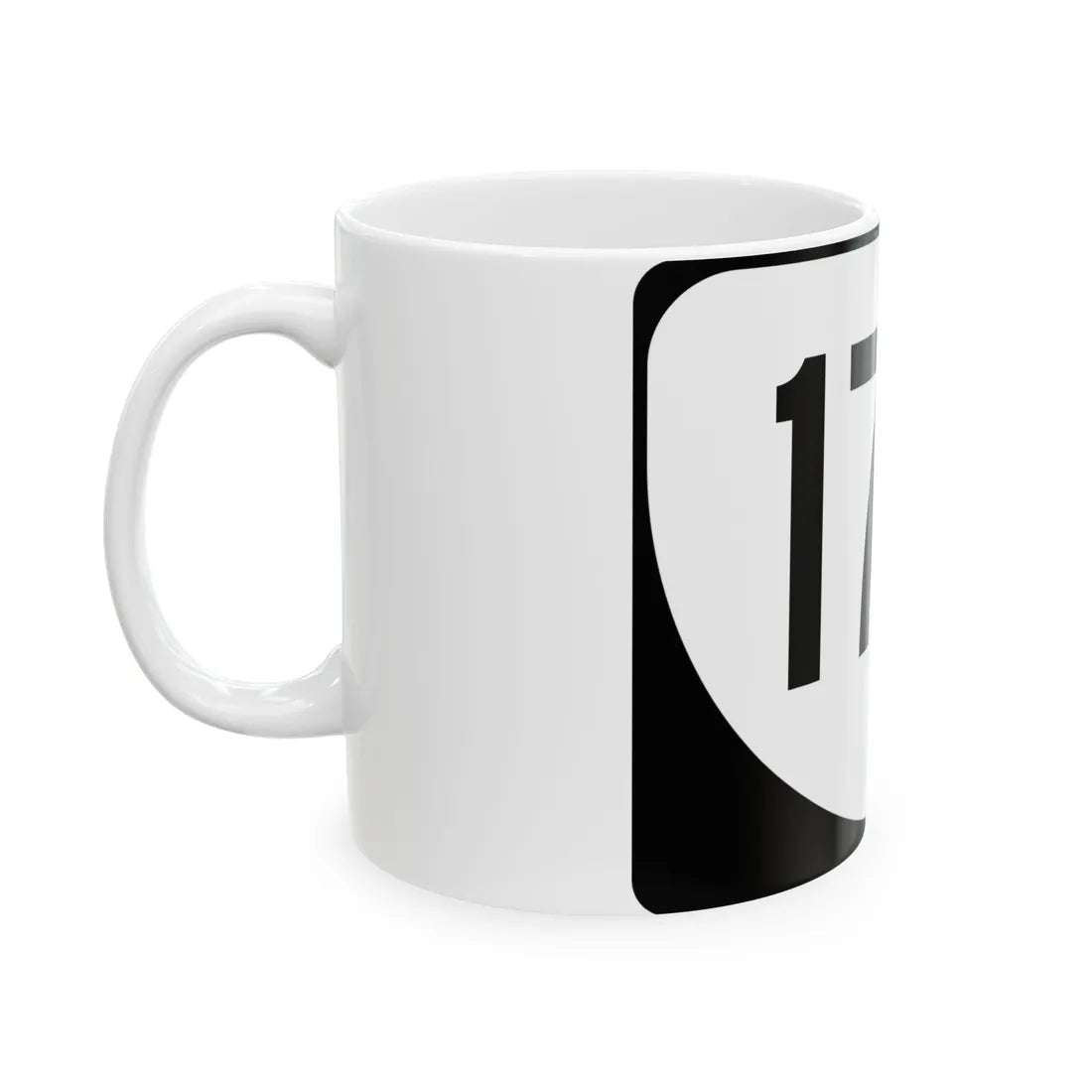 Virginia 177 (Virginia) (Road Sign) White Coffee Mug - Go Mug Yourself