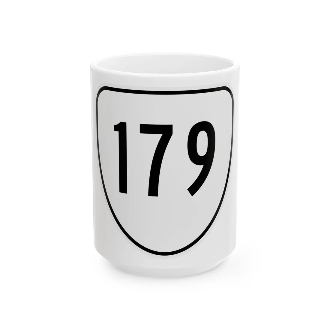 Virginia 179 1956 (Virginia) (Road Sign) White Coffee Mug 15oz - Go Mug Yourself