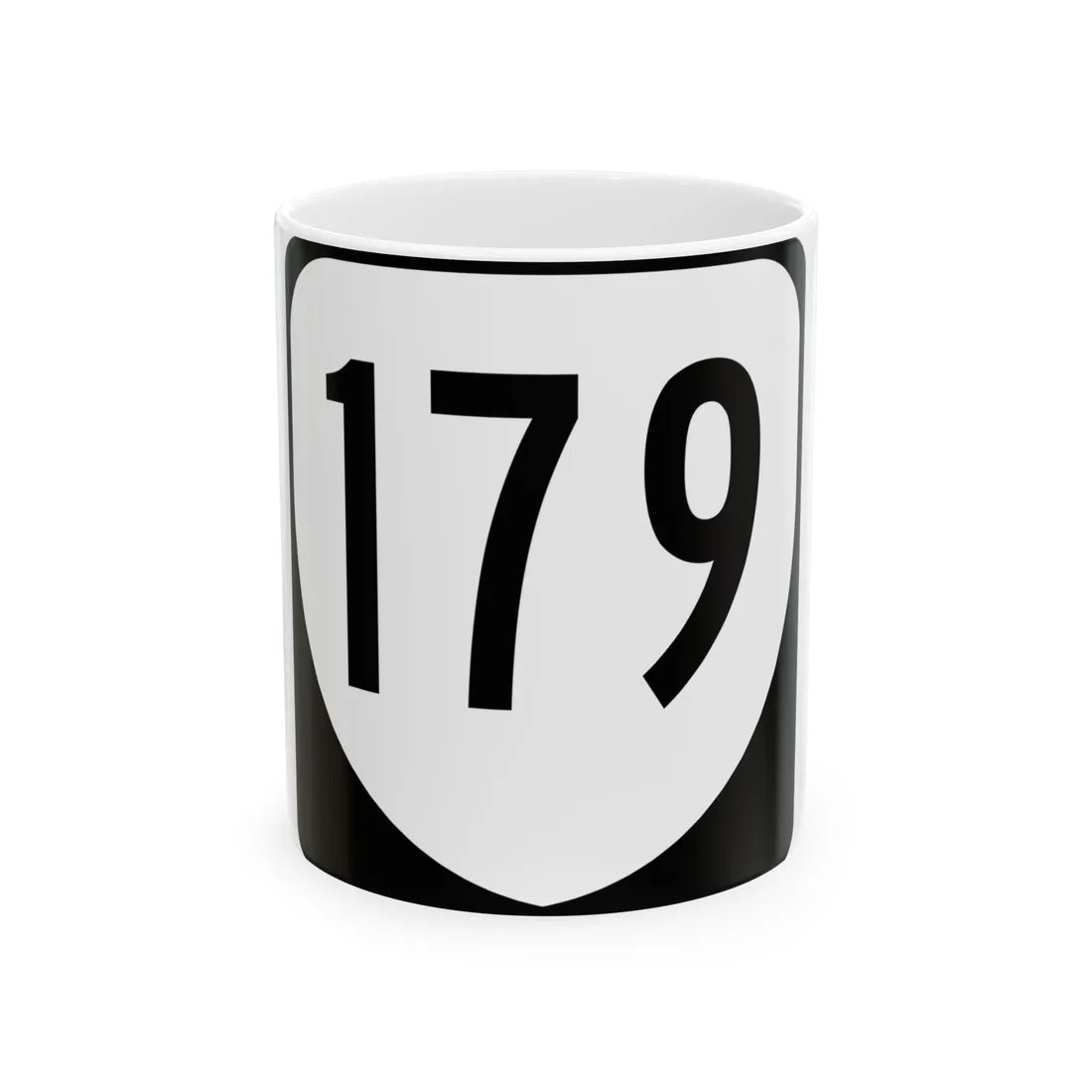 Virginia 179 1980 (Virginia) (Road Sign) White Coffee Mug 11oz - Go Mug Yourself
