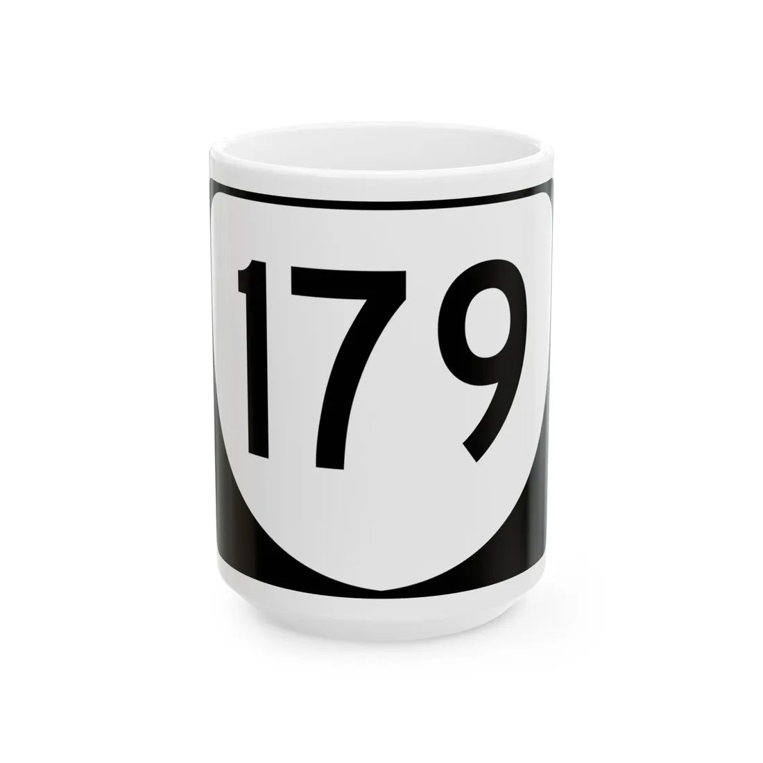 Virginia 179 (Virginia) (Road Sign) White Coffee Mug 15oz - Go Mug Yourself