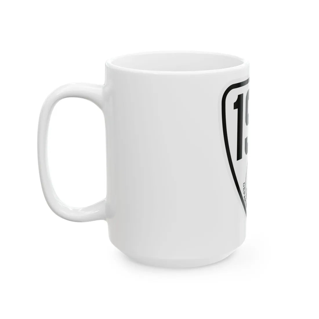 Virginia 190 1924 (Virginia) (Road Sign) White Coffee Mug - Go Mug Yourself