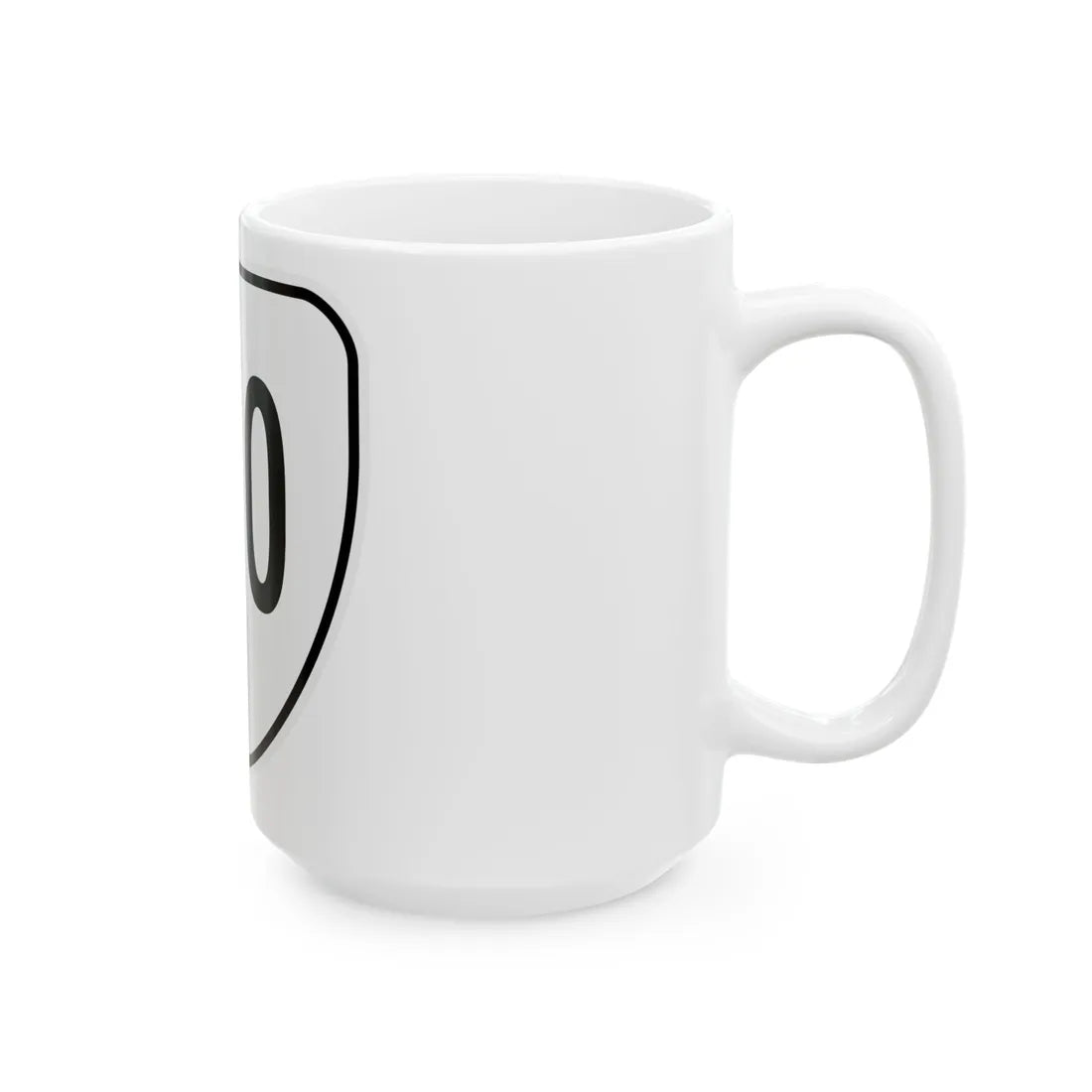 Virginia 190 1956 (Virginia) (Road Sign) White Coffee Mug - Go Mug Yourself