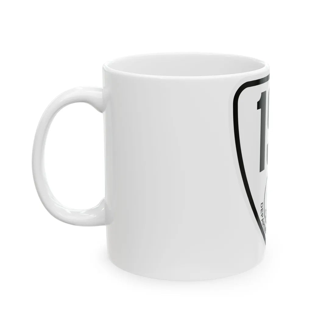 Virginia 191 1924 (Virginia) (Road Sign) White Coffee Mug - Go Mug Yourself