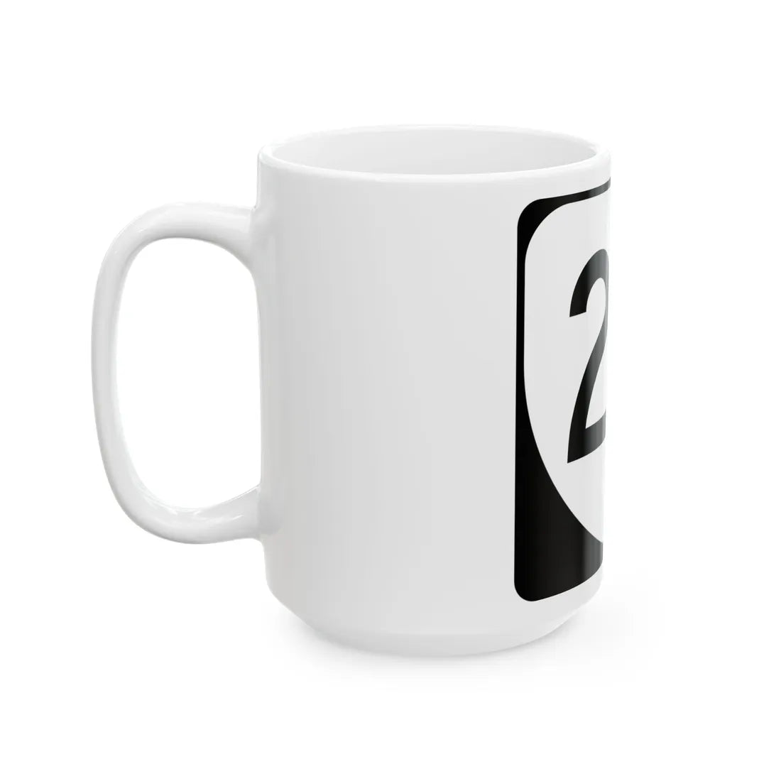 Virginia 20 (Virginia) (Road Sign) White Coffee Mug - Go Mug Yourself