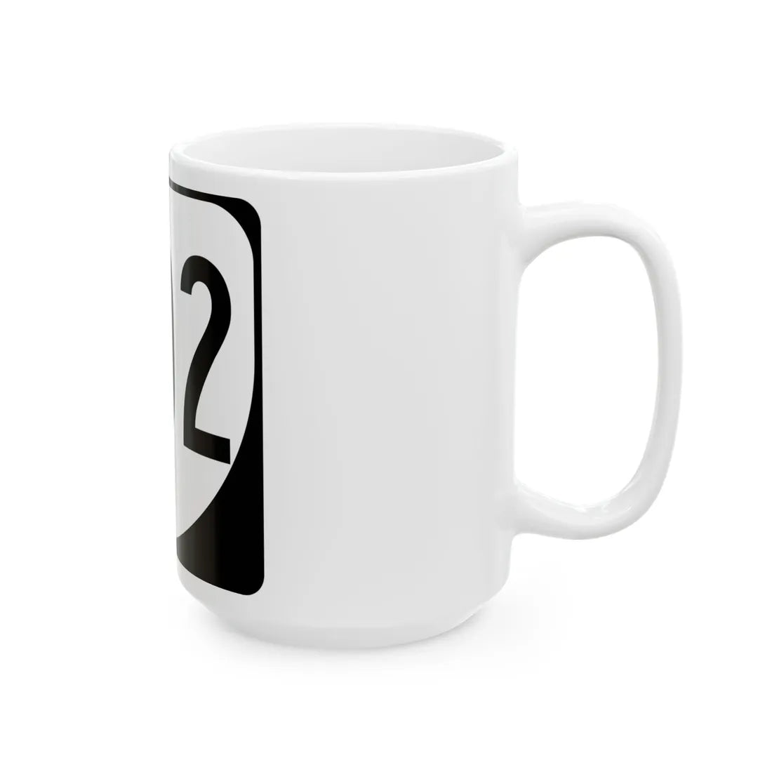 Virginia 202 1980 (Virginia) (Road Sign) White Coffee Mug - Go Mug Yourself