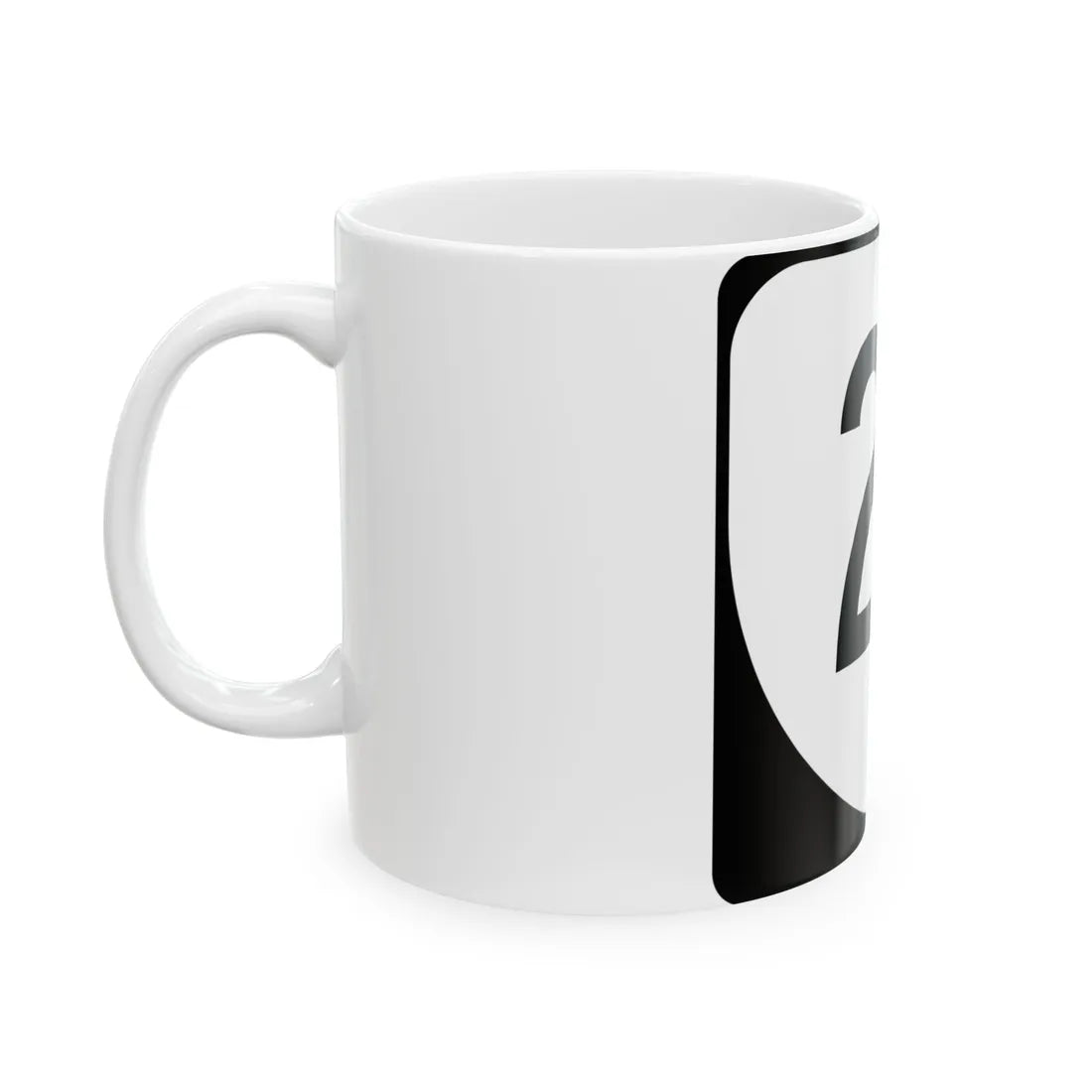 Virginia 21 (Virginia) (Road Sign) White Coffee Mug - Go Mug Yourself