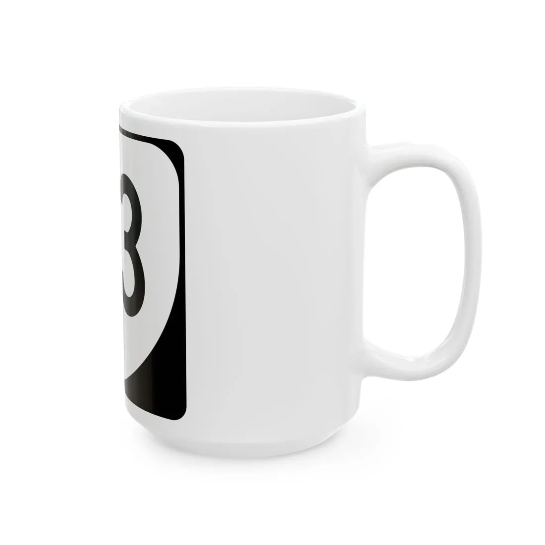 Virginia 33 (Virginia) (Road Sign) White Coffee Mug - Go Mug Yourself
