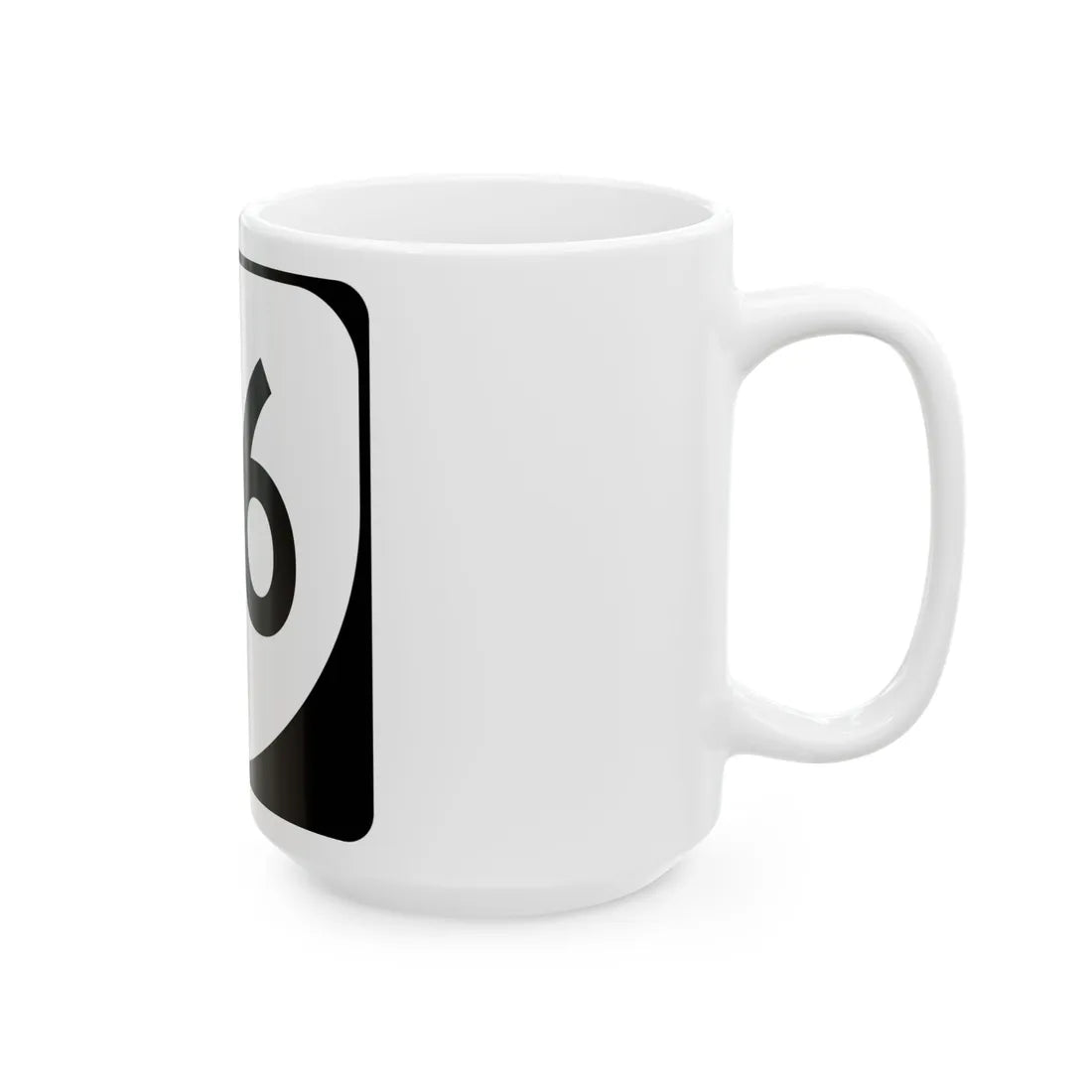 Virginia 46 (Virginia) (Road Sign) White Coffee Mug - Go Mug Yourself