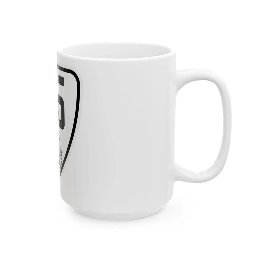 Virginia 85 1924 (Virginia) (Road Sign) White Coffee Mug - Go Mug Yourself