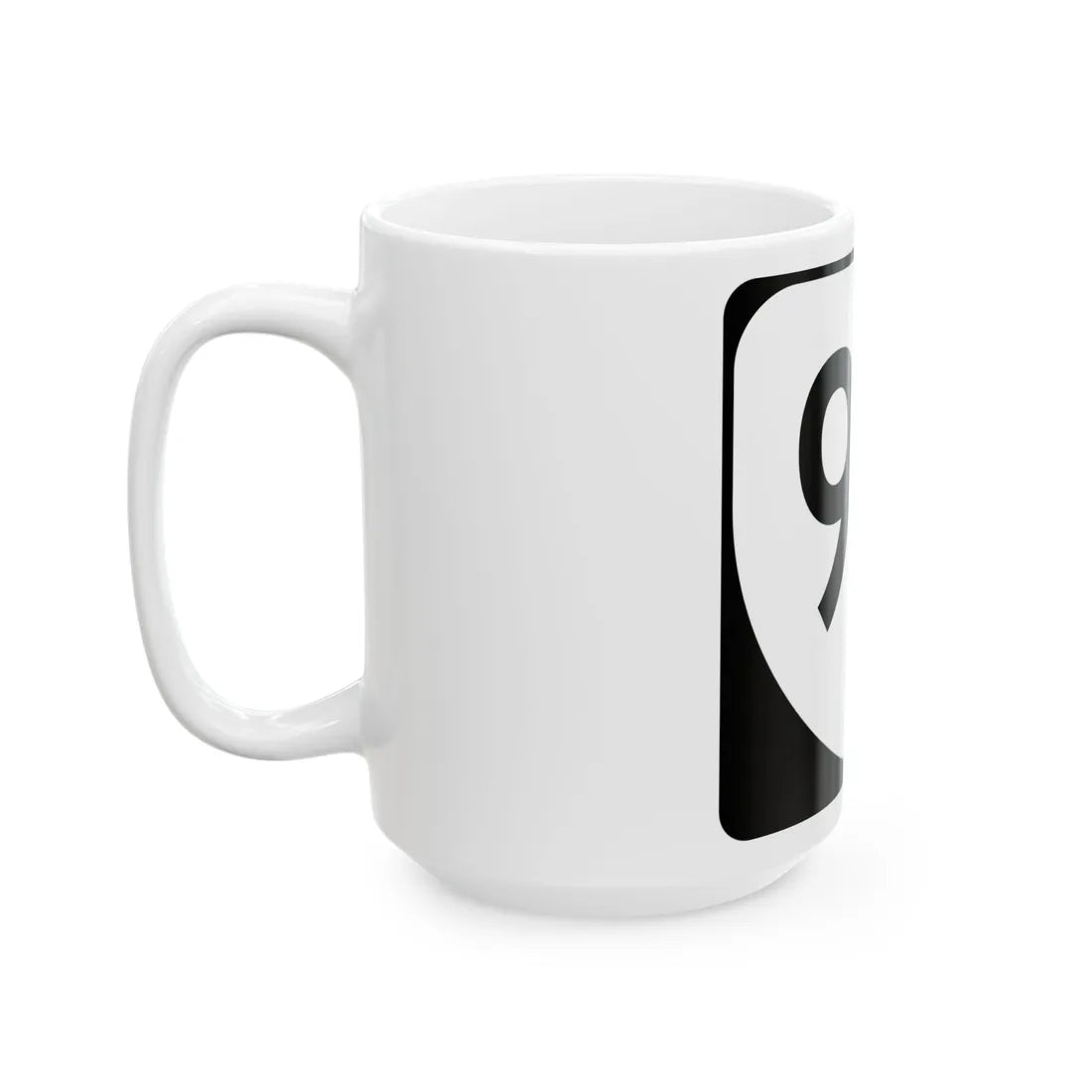 Virginia 94 (Virginia) (Road Sign) White Coffee Mug - Go Mug Yourself