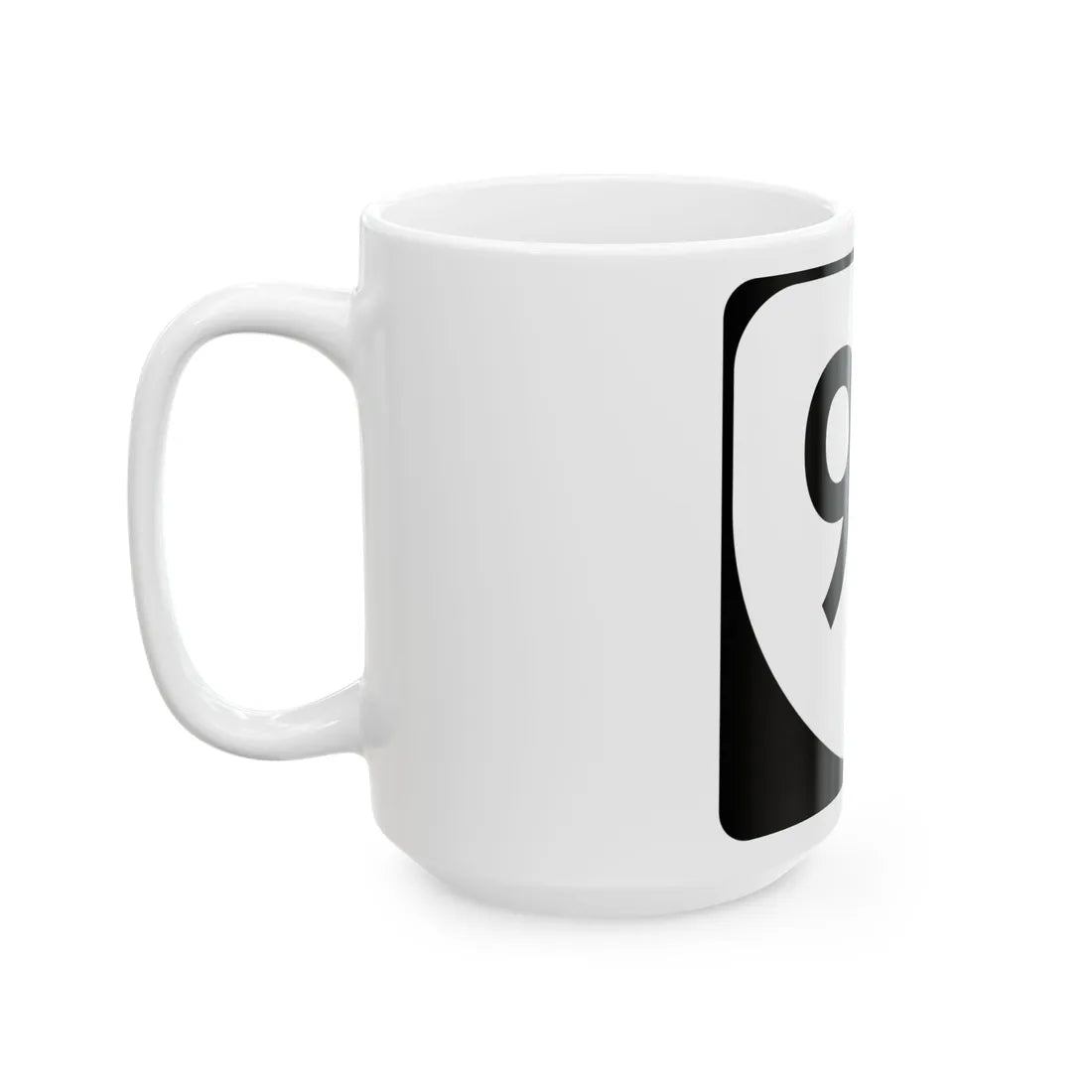 Virginia 99 (Virginia) (Road Sign) White Coffee Mug - Go Mug Yourself