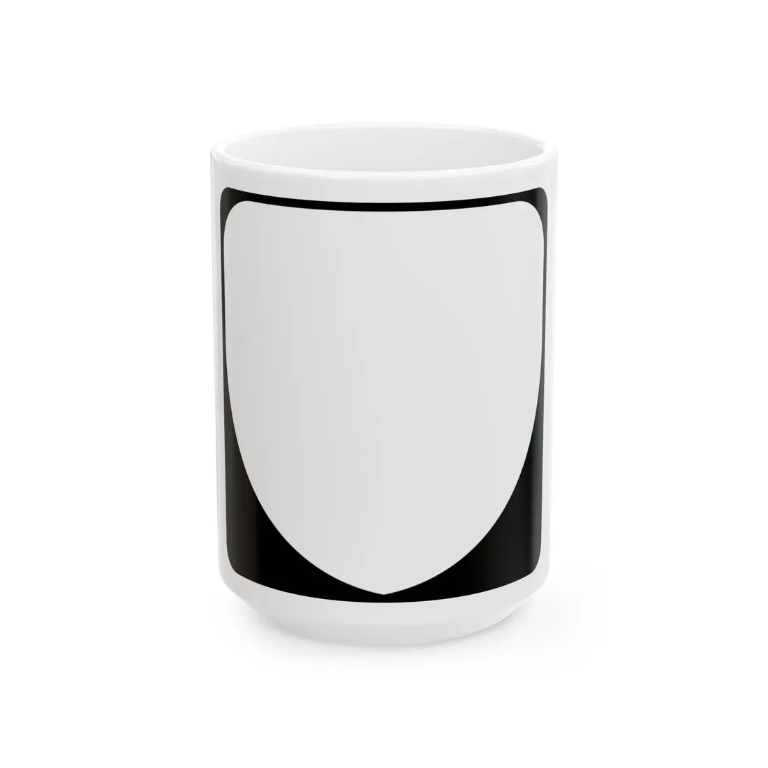 Virginia blank (Virginia) (Road Sign) White Coffee Mug 15oz - Go Mug Yourself