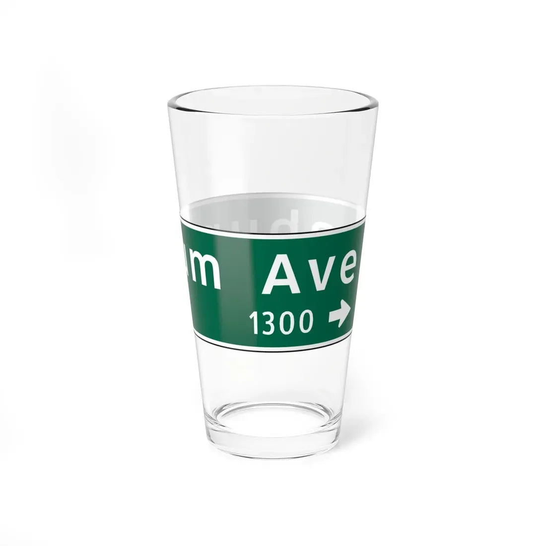 Virginia D3-V1b (Virginia) (Road Sign) Pint Glass 16oz - Go Mug Yourself
