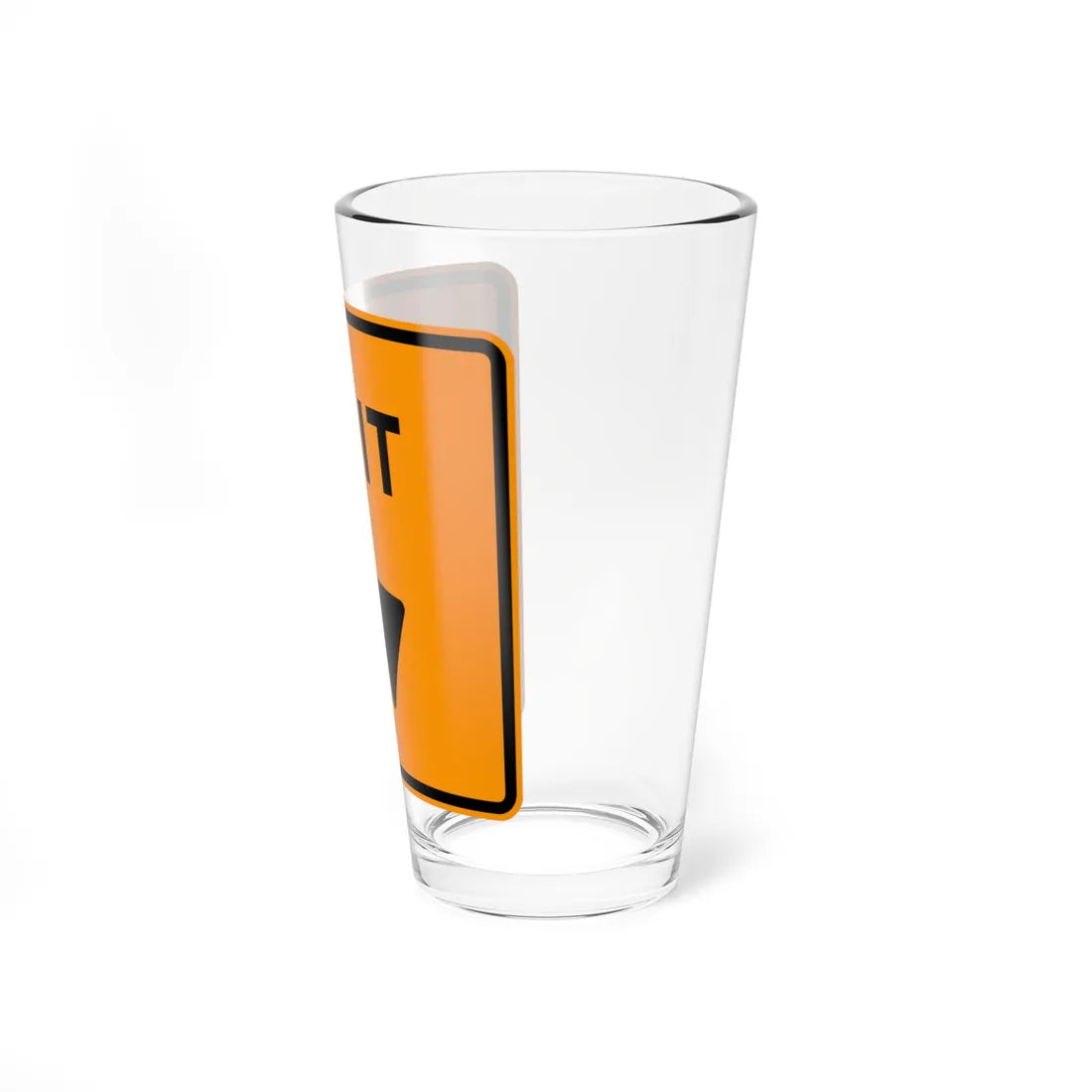 Virginia E5-V1R (Virginia) (Road Sign) Pint Glss 16oz - Go Mug Yourself