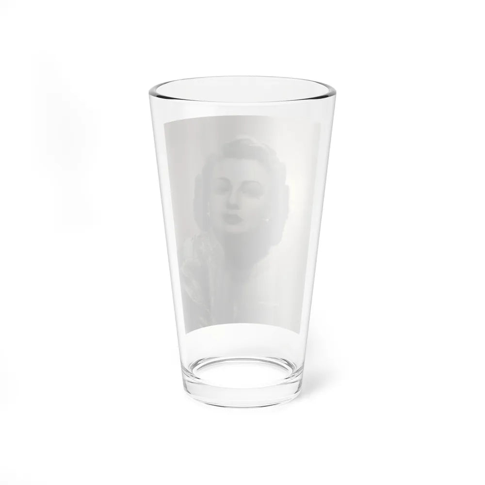 Virginia Grey #102 (Vintage Female Icon) Pint Glass 16oz - Go Mug Yourself