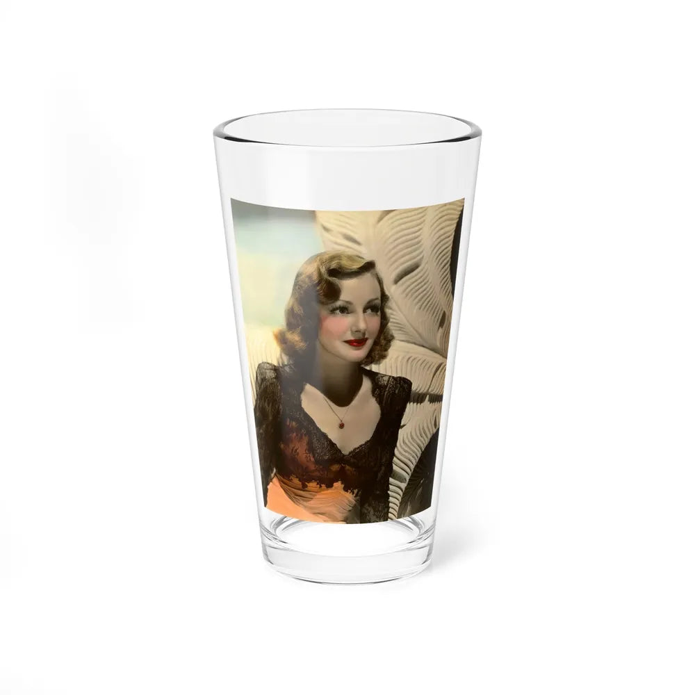 Virginia Grey #45 (Vintage Female Icon) Pint Glass 16oz 16oz - Go Mug Yourself