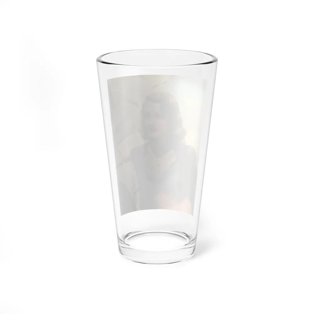 Virginia Grey #45 (Vintage Female Icon) Pint Glass 16oz - Go Mug Yourself