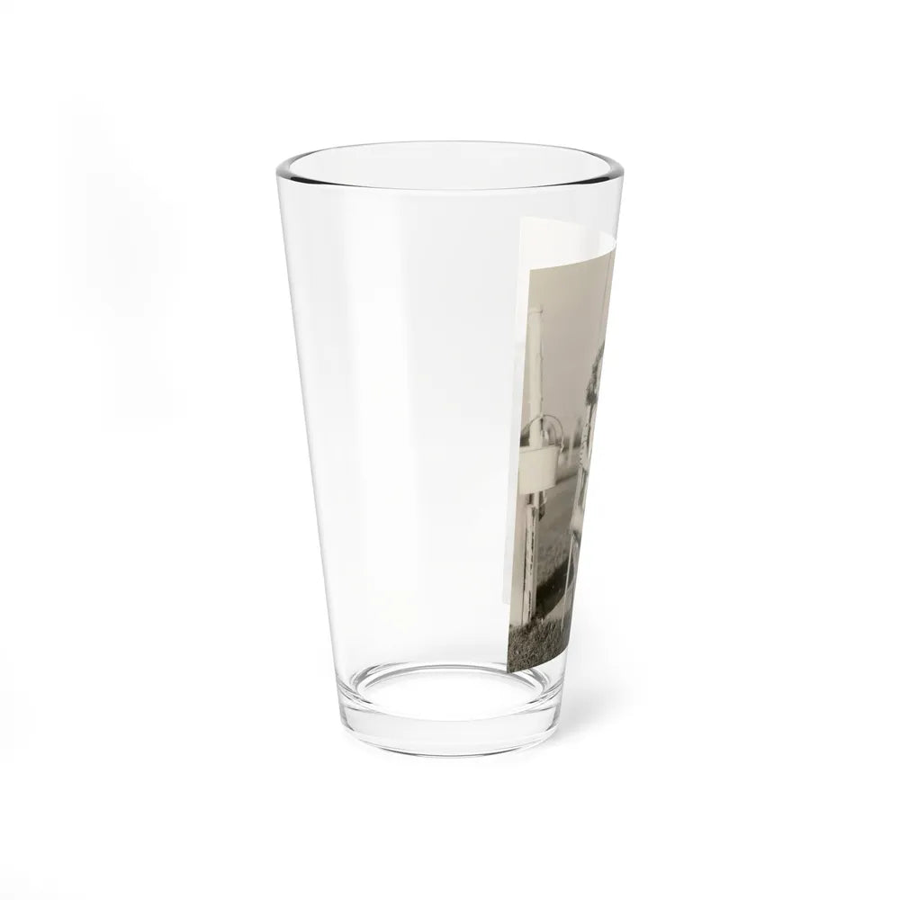 Virginia Grey #46 (Vintage Female Icon) Pint Glass 16oz - Go Mug Yourself