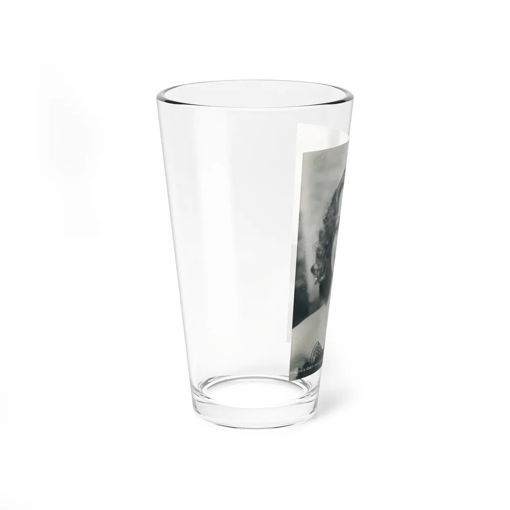 Virginia Grey #53 (Vintage Female Icon) Pint Glass 16oz - Go Mug Yourself