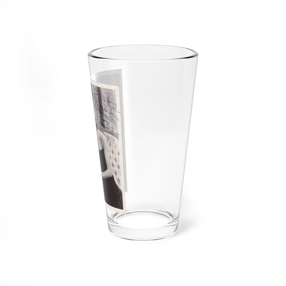 Virginia Grey #62 (Vintage Female Icon) Pint Glass 16oz - Go Mug Yourself