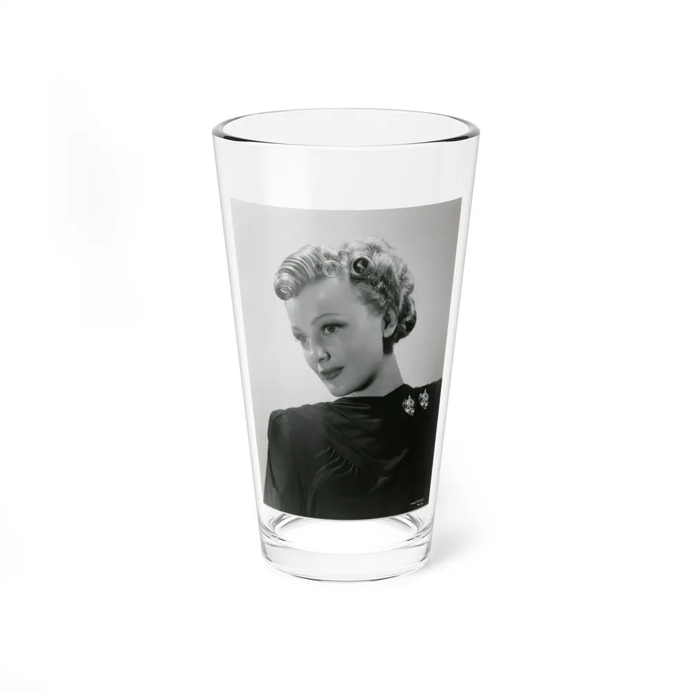 Virginia Grey #67 (Vintage Female Icon) Pint Glass 16oz 16oz - Go Mug Yourself
