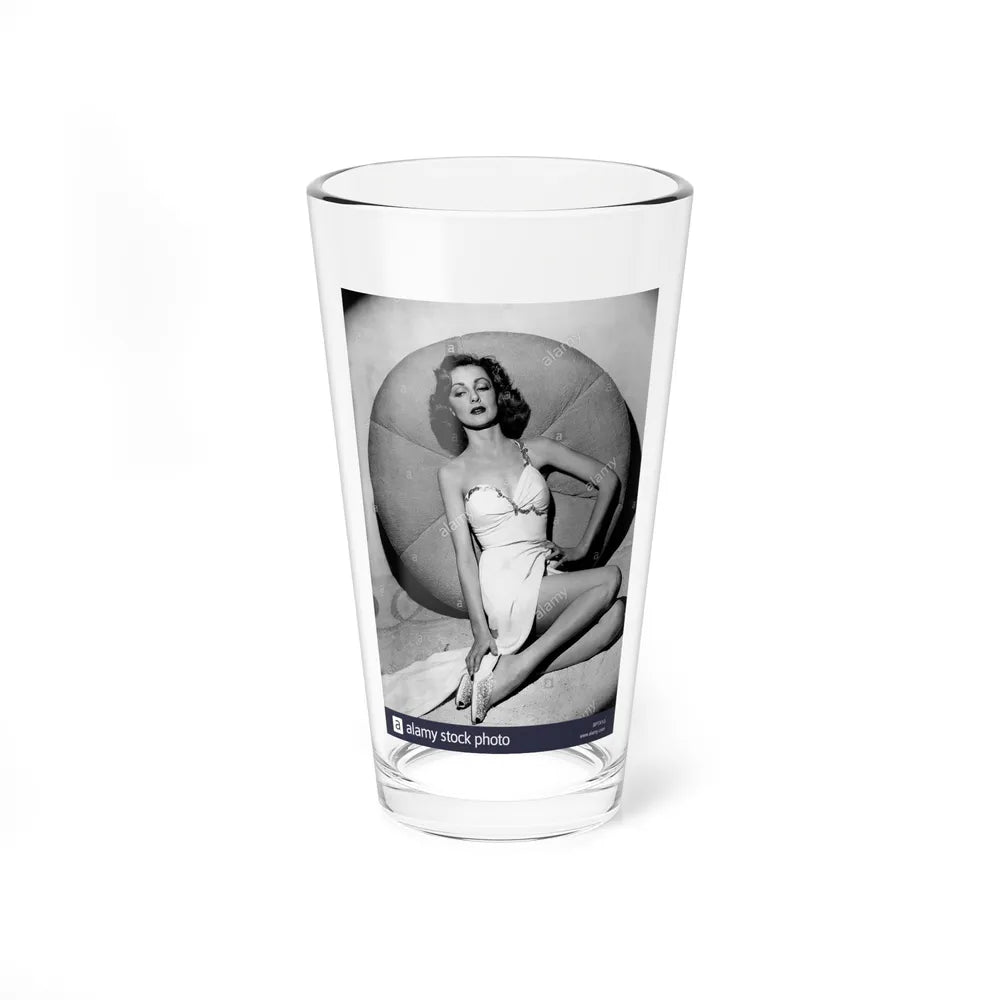 Virginia Grey #92 (Vintage Female Icon) Pint Glass 16oz 16oz - Go Mug Yourself