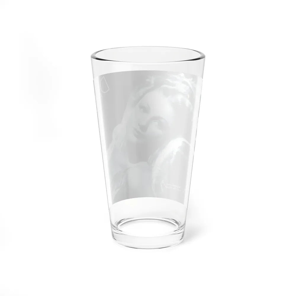 Virginia Grey #97 (Vintage Female Icon) Pint Glass 16oz - Go Mug Yourself