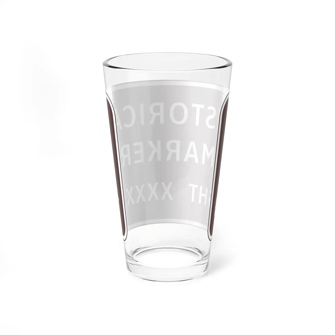 Virginia I-V11R (Virginia) (Road Sign) Pint Glss 16oz - Go Mug Yourself