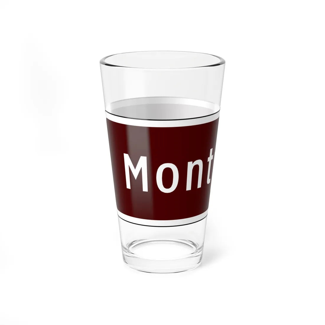 Virginia I-V12a (Virginia) (Road Sign) Pint Glss 16oz - Go Mug Yourself