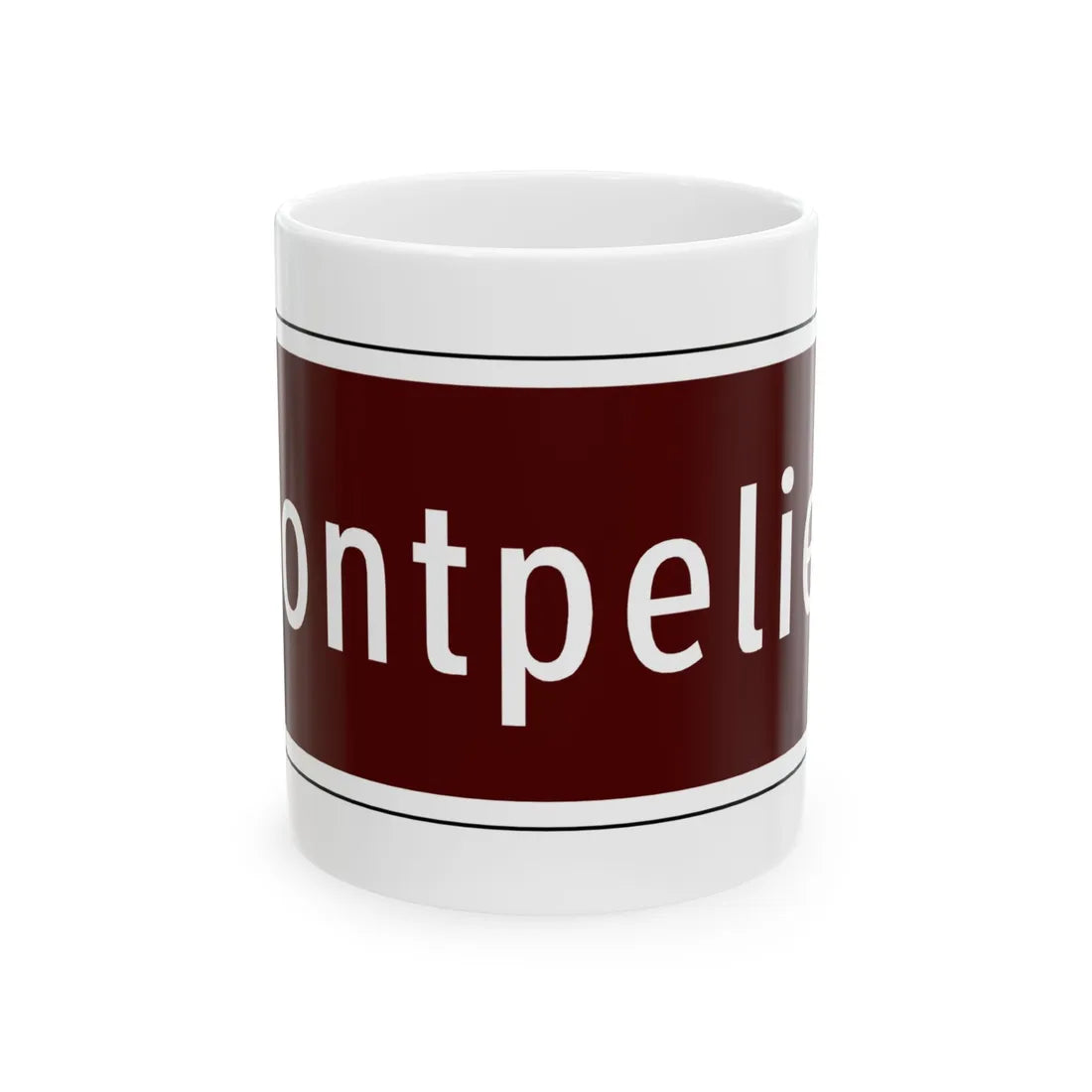 Virginia I-V12a (Virginia) (Road Sign) White Coffee Mug 11oz - Go Mug Yourself