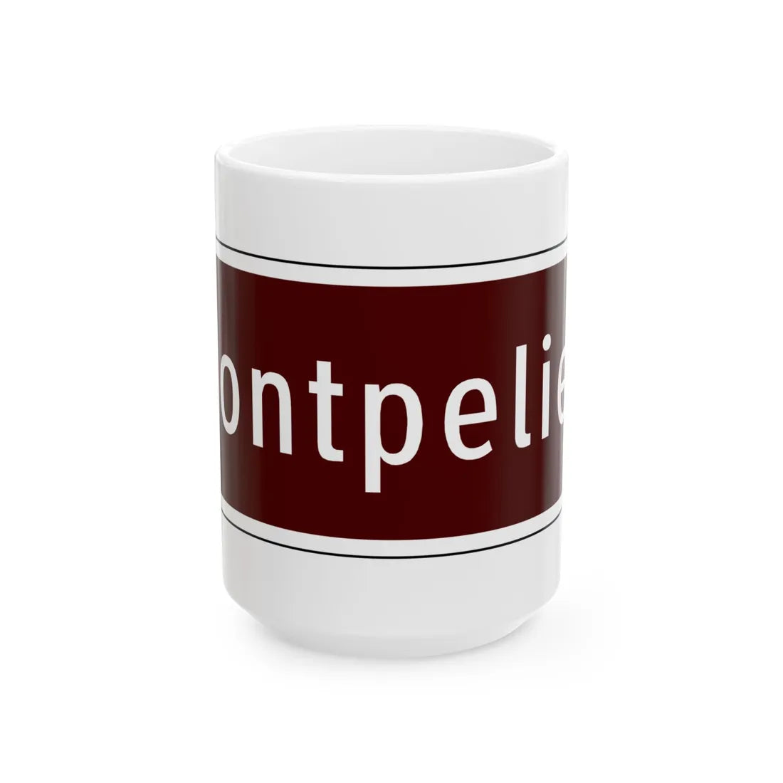 Virginia I-V12a (Virginia) (Road Sign) White Coffee Mug 15oz - Go Mug Yourself