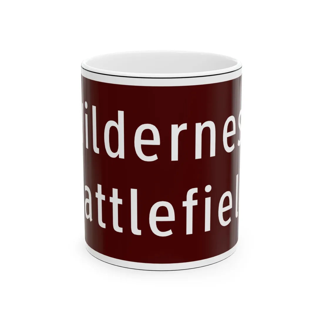 Virginia I-V12b (Virginia) (Road Sign) White Coffee Mug 11oz - Go Mug Yourself