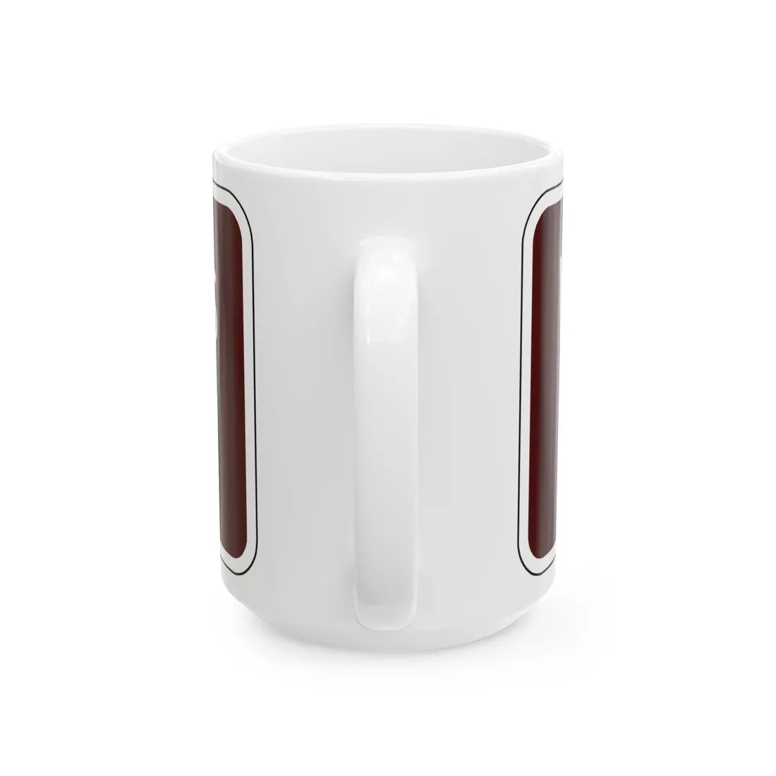 Virginia I-V12b (Virginia) (Road Sign) White Coffee Mug - Go Mug Yourself
