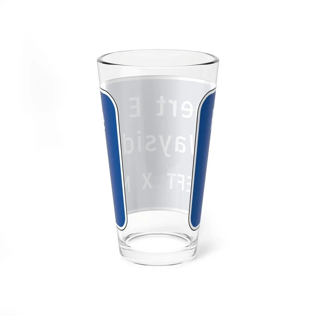 Virginia I-V13L (Virginia) (Road Sign) Pint Glss 16oz - Go Mug Yourself