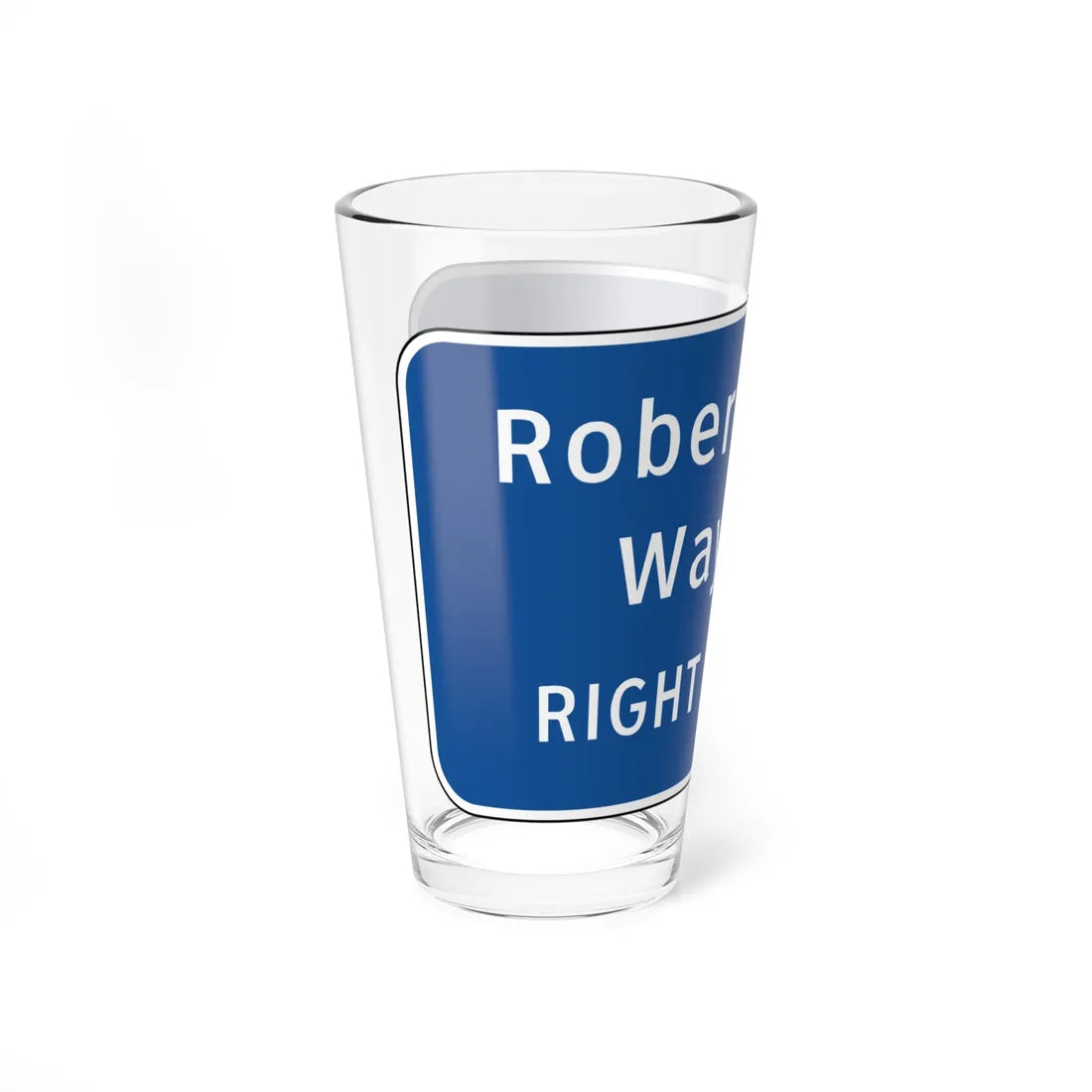 Virginia I-V13R (Virginia) (Road Sign) Pint Glss 16oz - Go Mug Yourself